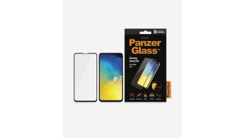 PanzerGlass | Samsung | Galaxy S10e | Glass | Black | Rounded edges; 100% touch preservation | Case Friendly