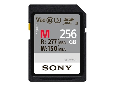 Atminties kortelė Sony SDXC Professional 256GB Class 10 UHS-II | Sony | SF-M Series UHS-II SDXC Memory Card | SFG2M | 256 GB | SDXC | Flash memory class 10