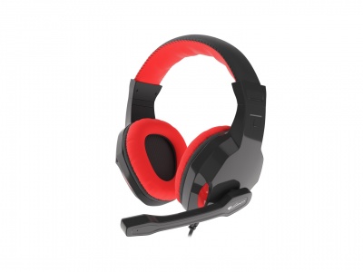 GENESIS ARGON 110 Gaming Headset, On-Ear, Wired, Microphone, Black/Red | Genesis | ARGON 110 | Wired | On-Ear