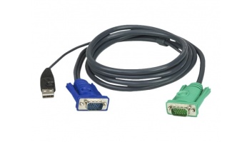 Aten | 1.8M USB KVM Cable with 3 in 1 SPHD | 2L-5202U