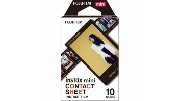 Fujifilm | Instant Film | Instax Mini Contact Sheet | 54 cm x 86 mm | Image dimensions: 62 × 46 mm | Quantity 10