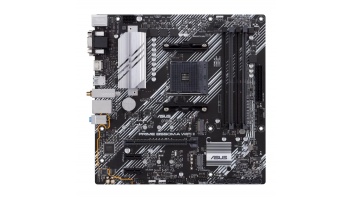 Asus | PRIME B550M-A WIFI II | Processor family AMD | Processor socket AM4 | DDR4 DIMM | Memory slots 4 | Supported hard disk drive interfaces 	SATA, M.2 | Number of SATA connectors 4 | Chipset AMD B550 | microATX