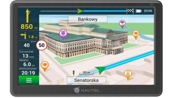 Navitel | GPS Navigator With a Magnetic Mount | E707 Magnetic | 800 x 480 | GPS (satellite) | Maps included