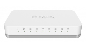 D-Link | Switch | GO-SW-8G/E | Unmanaged | Desktop | Gigabit Ethernet (copper) ports quantity 8