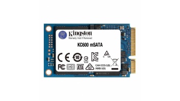 Kingston | KC600 | 1000 GB | Solid-state drive interface mSATA | Read speed 550 MB/s | Write speed 520 MB/s