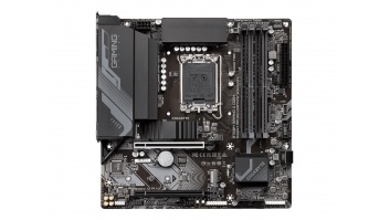 Gigabyte | B760M GAMING X DDR4 1.0 M/B | Processor family Intel | Processor socket  LGA1700 | DDR4 DIMM | Memory slots 4 | Supported hard disk drive interfaces 	SATA, M.2 | Number of SATA connectors 4 | Chipset Intel B760 Express | Micro ATX