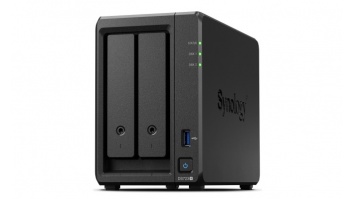 Synology DS723+ 2-bay/AMD Ryzen R1600/2-core 2.6 (base)/3.1 (turbo) GHz/2GB DDR4/2 x 3.5"xHot swap/2x1GbE/1xUSB3.2/eSATA/RAID 0,1/3Y | Synology | 2-Bay | DS723+ | AMD | Ryzen R1600 | Processor frequency 2.6 GHz | 2 GB