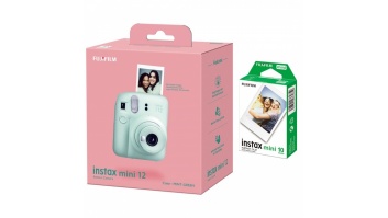 Fujifilm | Instax Mini 12 Camera + Instax Mini Glossy (10pl) | Mint Green | 800