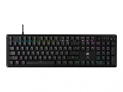 Corsair | Mechanical Gaming Keyboard | K70 CORE RGB | Gaming keyboard | Wired | N/A | Black | USB Type-A | RED