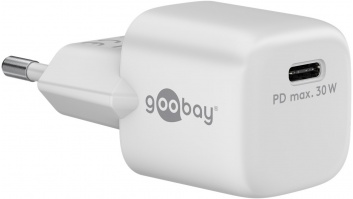 Goobay | USB-C PD GaN Fast Charger Nano (30 W) | 59716 | N/A