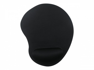 Gembird | Mouse Pad with Soft Wrist Support | MP-ERGO-01 | 240 x 200 x 4 mm | Black