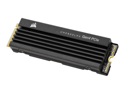 Corsair | SSD | MP600 PRO LPX | 1000 GB | SSD form factor M.2 2280 | Solid-state drive interface PCIe Gen 4×4 | Read speed 7100 MB/s | Write speed 5800 MB/s