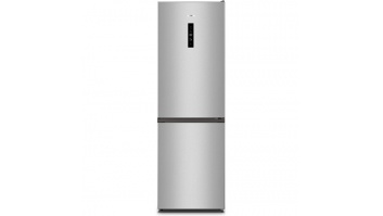 Gorenje | Refrigerator | NRK6192AS4 | Energy efficiency class E | Free standing | Combi | Height 186 cm | No Frost system | Fridge net capacity 207 L | Freezer net capacity 97 L | Display | 39 dB | Grey