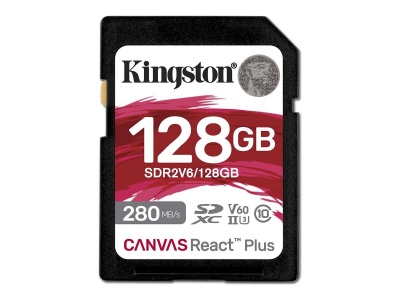 Kingston | UHS-II Video Speed Class (V60) | 128 GB | SD | Flash memory class Class 10, UHS-II, U3, V60