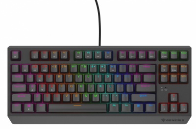 Genesis THOR 230 | Mechanical Gaming Keyboard | Wired | US | Black | USB Type-A | Outemu Red