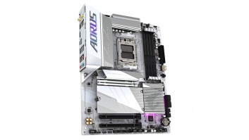 Gigabyte B650E A ELITE X ICE | Processor family AMD | Processor socket AM5 | DDR5 | Supported hard disk drive interfaces SATA, M.2 | Number of SATA connectors 4