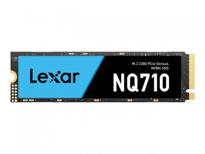 Lexar NVMe SSD | NQ710 | 1000 GB | SSD form factor M.2 2280 | Solid-state drive interface PCIe Gen4x4 | Read speed 5000 MB/s | Write speed 3300 MB/s