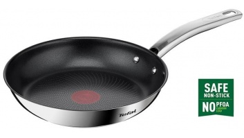 TEFAL Frying Pan | B8170444 Intuition | Frying | Diameter 24 cm | Suitable for induction hob | Fixed handle | Black