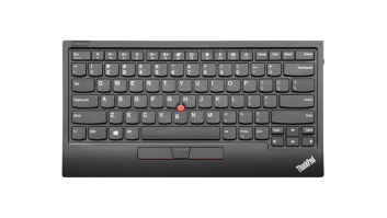 Lenovo ThinkPad TrackPoint Keyboard II | 4Y40X49493 | Keyboard | 2.4 GHz, Bluetooth | EN | Pure Black | Scissor switch | Wireless connection