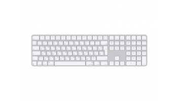 Apple Magic Keyboard with Touch ID and Numeric Keypad for Mac models with Apple silicon - Russian - White Keys