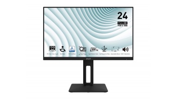 LCD Monitor|MSI|PRO MP242AP|23.8"|Business|Panel IPS|1920x1080|16:9|100Hz|1 ms|Swivel|Pivot|Height adjustable|Tilt|Colour Black|PROMP242AP