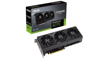 Graphics Card|ASUS|12 GB|GDDR6X|192 bit|PCIE 4.0 16x|Triple slot Fansink|1xHDMI|3xDisplayPort|PRIME-RTX4070-O12G