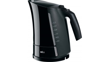 Braun | WK 300 | Standard kettle | 2200 W | 1.7 L | Plastic | 360° rotational base | Black