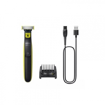 Philips | Shaver/Trimmer, Face | QP2724/20 OneBlade | Operating time (max) 45 min | Wet & Dry | NiMH | Gray/Green