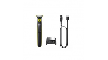 Philips | Shaver/Trimmer, Face | QP2724/20 OneBlade | Operating time (max) 45 min | Wet & Dry | NiMH | Gray/Green