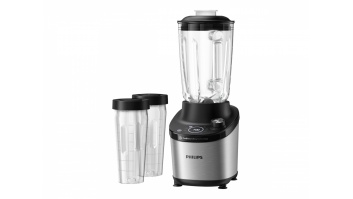 Blender | HR3760/00 | Tabletop | 1500 W | Jar material Glass | Jar capacity 1.8 L | Ice crushing | Stainless Steel/Black