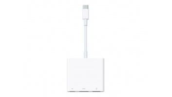 Apple USB-C Digital AV Multiport Adapter | MW5M3ZM/A | White