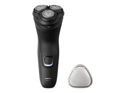 Philips Electric Shaver | S1141/00 1000 Series | Operating time (max) 40 min | Wet & Dry | NiMH | Deep Black