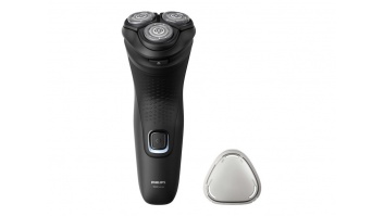 Philips Electric Shaver | S1141/00 1000 Series | Operating time (max) 40 min | Wet & Dry | NiMH | Deep Black