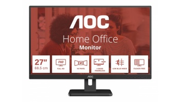 AOC | Monitor | 27E3UM/BK | 27 " | VA | FHD | 16:9 | 4 ms | 300 cd/m² | HDMI ports quantity 1 | 75 Hz