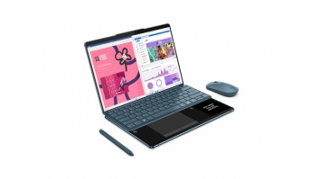 Lenovo | Yoga Book 9 13IMU9 | Tidal Teal | 13.3 " | Touchscreen | 2880 x 1800 pixels | Glossy | Intel Core i7 | 155U | 32 GB | LPDDR5x | SSD 1000 GB | Intel Graphics | Windows 11 Pro | 802.11ax | Bluetooth version 5.3 | Keyboard language English | Warrant