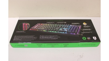 SALE OUT. Razer BlackWidow V4 X Mechanical Gaming Keyboard, Yellow Switch, US Layout, Wired, Black | Razer | Mechanical Gaming Keyboard | BlackWidow V4 X | Mechanical Gaming Keyboard | Wired | US | DAMAGED PACKAGING | Black | Yellow Mechanical Switches (L