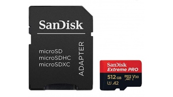 MEMORY MICRO SDXC 512GB UHS-I/W/A SDSQXCD-512G-GN6MA SANDISK