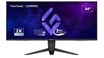 LCD Monitor|VIEWSONIC|34"|Gaming/21 : 9|Panel VA|3440x1440|21:9|165 Hz|Matte|1 ms|Swivel|Height adjustable|Tilt|Colour Black|VX3480-2K-PRO