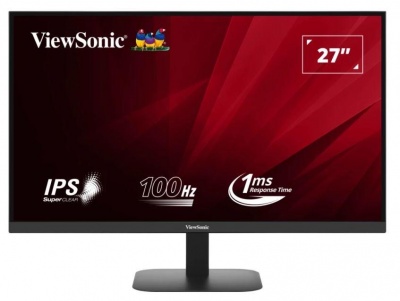 LCD Monitor|VIEWSONIC|VA2708-2K-HD|27"|4K|Panel IPS|2560x1440|100Hz|Matte|1 ms|Tilt|Colour Black|VA2708-2K-HD