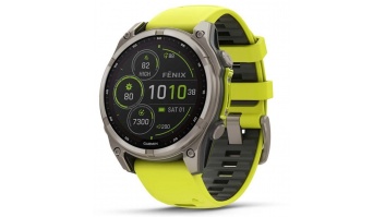 SMARTWATCH FENIX 8 SAPP. SOLAR/YELLOW 010-02907-21 GARMIN