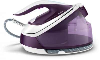 PHILIPS PerfectCare Compact Tvaika ģeneratora gludeklis (violeta)