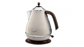 Delonghi | KBOV 2001.BG | Standard kettle | 2000 W | 1.7 L | Stainless steel | 360° rotational base | Beige