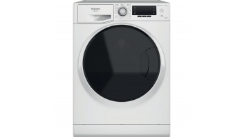 Hotpoint | Washing Machine With Dryer | NDD 11725 DA EE | Energy efficiency class E | Front loading | Washing capacity 11 kg | 1551 RPM | Depth 61 cm | Width 60 cm | Display | LCD | Drying system | Drying capacity 7 kg | Steam function | White