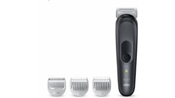 Braun | Body Groomer | BG3350 | Cordless and corded | Black/Grey