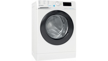 INDESIT | Washing machine | BWSE 71295X WBV EU | Energy efficiency class B | Front loading | Washing capacity 7 kg | 1200 RPM | Depth 43.5 cm | Width 59.5 cm | Display | Big Digit | White