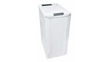 Candy | Washing Machine | CSTG 38TMCE/1-S | Energy efficiency class B | Top loading | Washing capacity 8 kg | 1300 RPM | Depth 60 cm | Width 41 cm | Display | LCD | Near Field Communication (NFC) | White