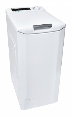 Candy | Washing Machine | CSTG 38TMCE/1-S | Energy efficiency class B | Top loading | Washing capacity 8 kg | 1300 RPM | Depth 60 cm | Width 41 cm | Display | LCD | Near Field Communication (NFC) | White