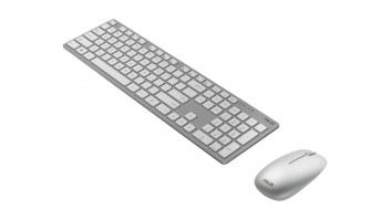 Asus | W5000 | Keyboard and Mouse Set | Wireless | Mouse included | RU | White | 460 g