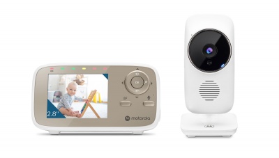 Motorola | Video Baby Monitor | VM483 2.8" | 2.8" LCD colour display with 480 x 272px resolution; 2.4 GHz FHSS Wireless technology for in-home viewing;  2.8" LCD colour display with 480 x 272px resolution 2.4 GHz FHSS Wireless technology for in-home viewi