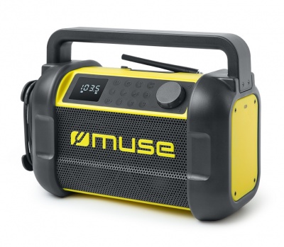 Muse | M-928 BTY | Radio Speaker | Waterproof | Bluetooth | Black/Yellow | Portable | Wireless connection